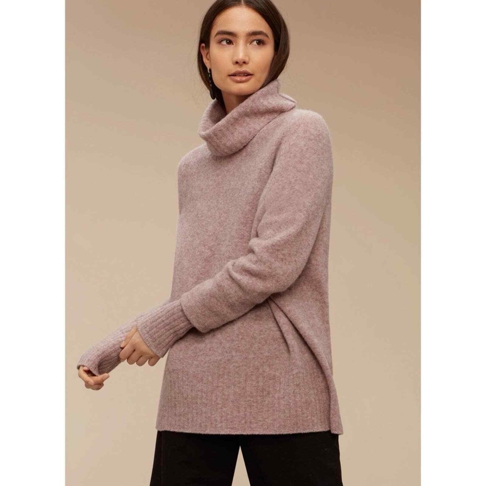 Aritzia The Group by Babaton Plutarch Turtleneck Sweater Size 2XS Alpaca Blend
